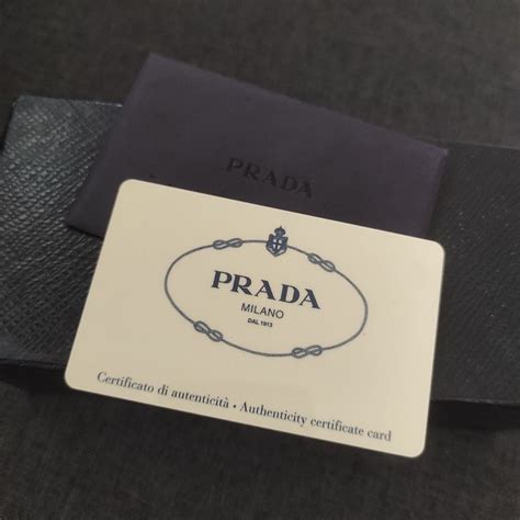 fake white prada bag|prada authenticity card.